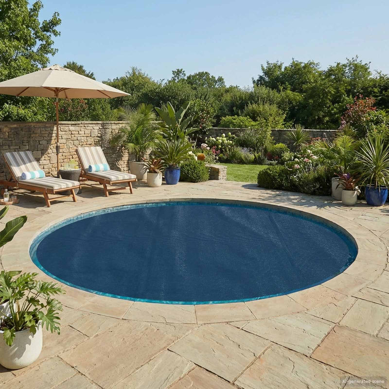 Pernă solară pentru piscină, calitate superioară Rotund PE