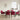 Scaune de dining 6 buc. Catifea Roșu Vin 56.5 x 50 x 85 cm