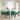Scaune de dining 6 buc. Catifea Turcoaz 56.5 x 50 x 85 cm