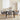 Scaune de dining 4 buc. Bouclé Gri deschis 59 x 56,5 x 85 cm