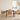 Scaune de dining 4 buc. Bouclé Bej 59 x 56,5 x 85 cm