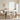 Scaune de dining rotative 6 buc. Bouclé Crem 54 x 58 x 87 cm