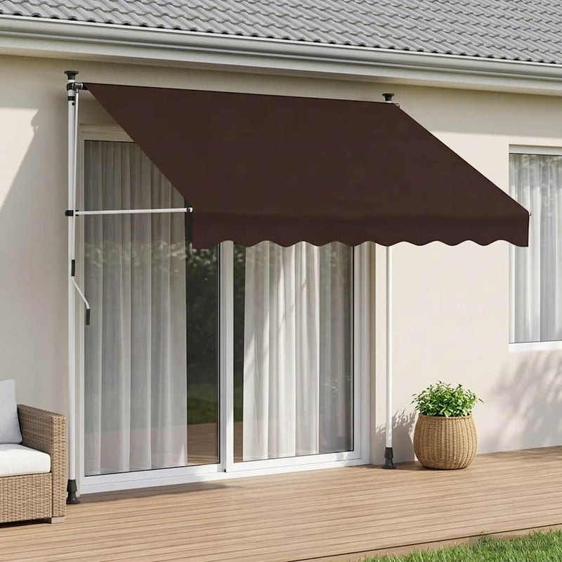 Copertină retractabilă manuală Maro 100 cm