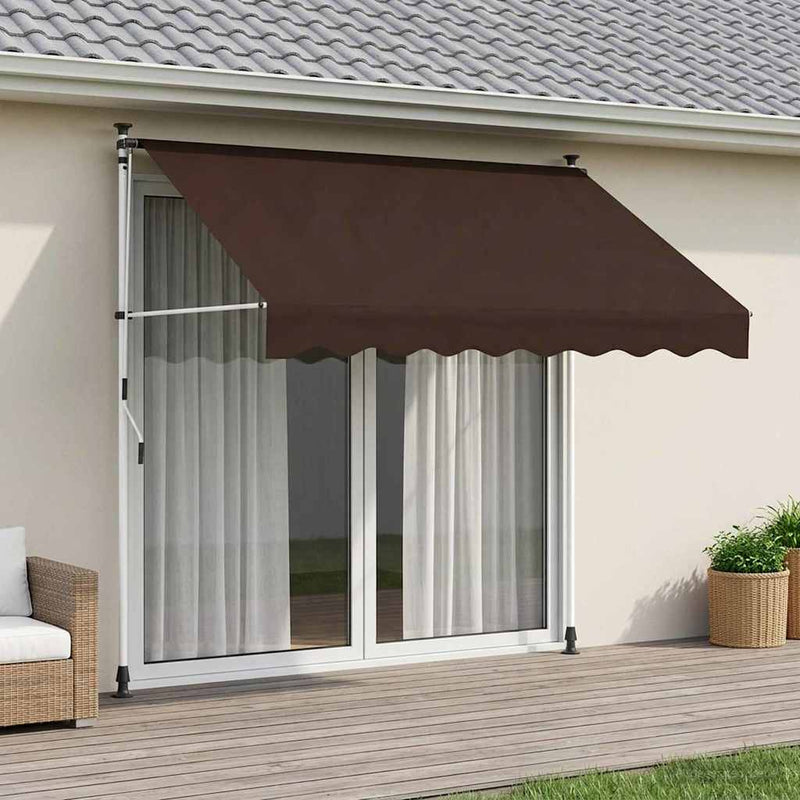 Copertină retractabilă manuală Maro 150 cm