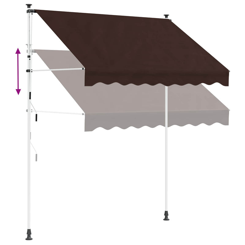 Copertină retractabilă manuală Maro 250 cm