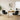 Scaune de dining rotative 2 buc. Bouclé Negru 54 x 58 x 87 cm
