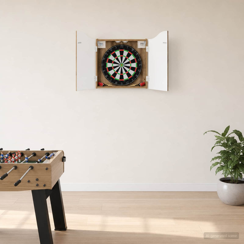 Cabinet pentru ținte de darts Stejar Artizanal 56 x 12 x 63 cm