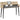 Birou de studio Stejar Sonoma 130 x 40 x 19,5 cm Lemn prelucrat