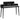 Birou de studio Stejar Negru 152 x 36 x 19,5 cm Lemn prelucrat
