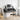 Birou de studio Stejar Negru 130 x 42,5 x 36 cm Lemn prelucrat