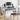 Birou de studio Alb 110 x 42,5 x 36 cm Lemn prelucrat