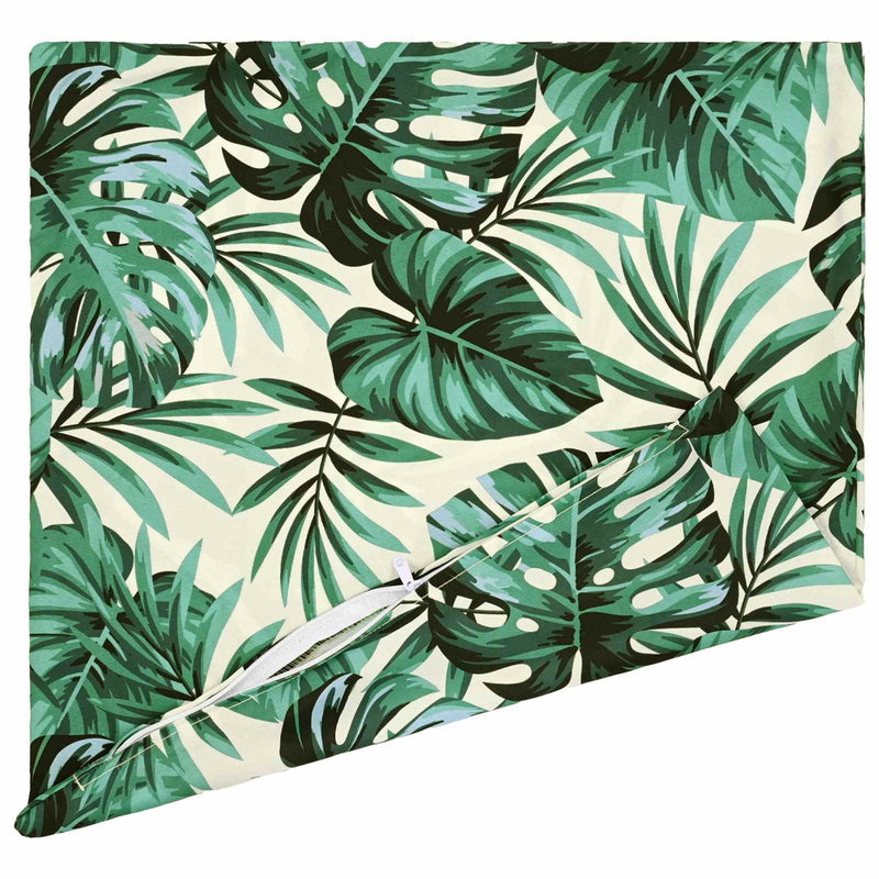 Husă pentru pernă 6 pcs HEERLEN Model cu frunze 35 x 35 cm
