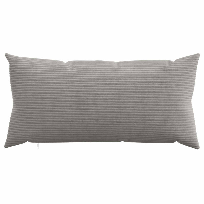 Husă pentru pernă 2 pcs HEERLEN Gri deschis 40 x 70 cm cord