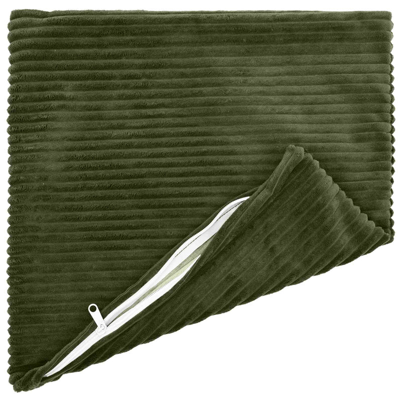 Husă pentru pernă 6 pcs HEERLEN Verde 50 x 50 cm cord