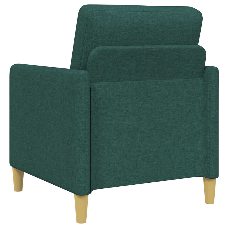 Set de canapea cu spațiu de depozitare 2 buc. Verde închis