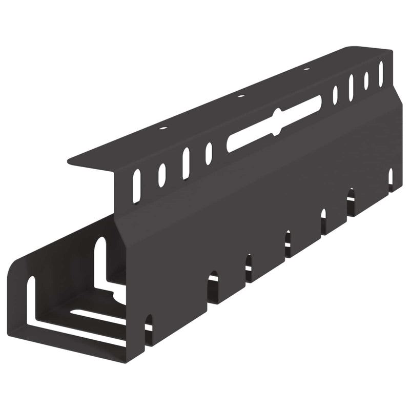 Recipient pentru gestionarea cablurilor sub birou 2 buc. Negru