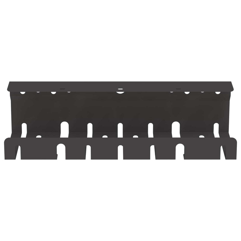 Recipient pentru gestionarea cablurilor sub birou 2 buc. Negru