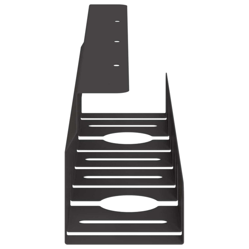 Recipient pentru gestionarea cablurilor sub birou 2 buc. Negru