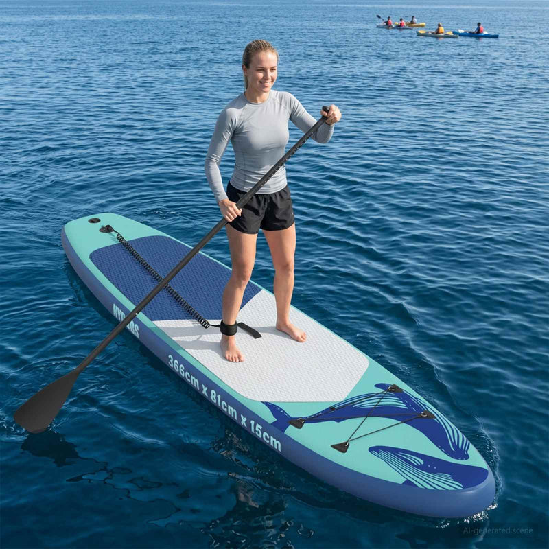 Plăcuță de apă gonflabilă Stand Up HYDROS 366 x 81 x 15 cm