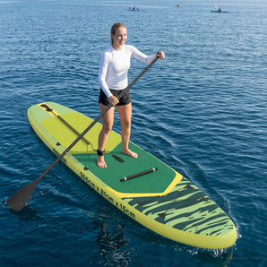 Placă SUP cu Șezlong 2 în 1 POSEIDON 366 x 81 x 15 cm Verde