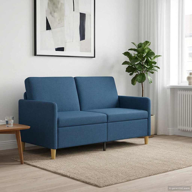 Sofa cu Spațiu de Depozitare albastru 152 x 78 x 87 cm