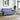 Sofa cu Spațiu de Depozitare Albastru Jeans 172 x 78 x 87 cm