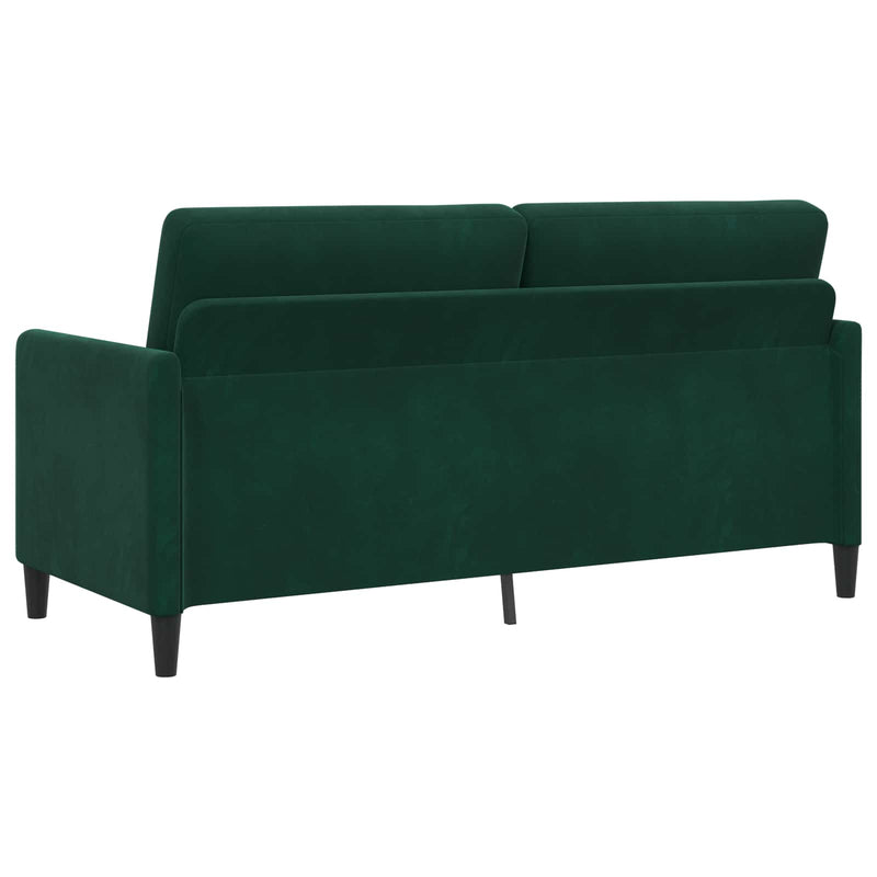 Sofa cu Spațiu de Depozitare Verde închis 172 x 78 x 87 cm