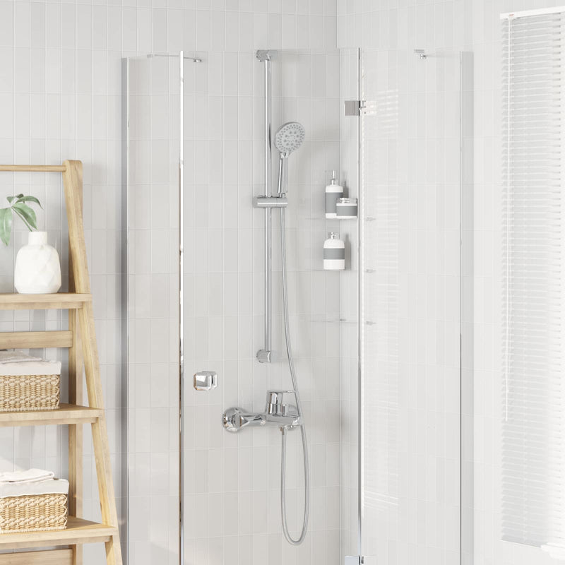 Set de cap de duș Crom 150 cm Oţel inoxidabil