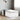 Cadru de pat la sol Alb 80 x 200 cm Lemn prelucrat