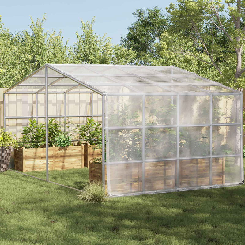 Husă pentru plante Transparent 4 x 6 m PE