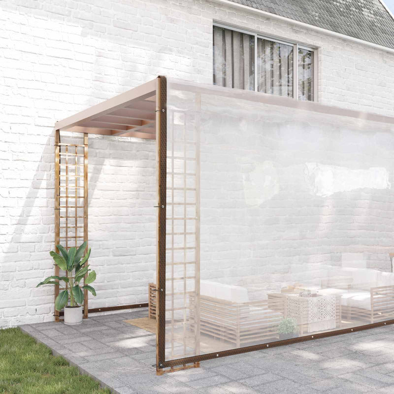 Husă pentru plante Transparent 10 x 10 m PE