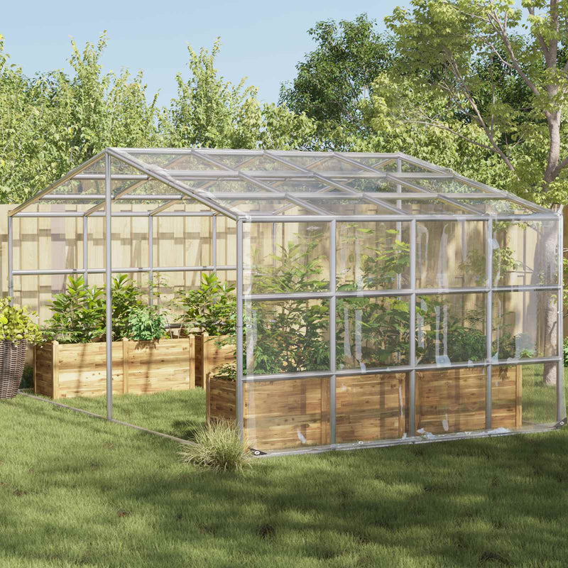 Husă pentru plante Transparent 4 x 12 m PVC