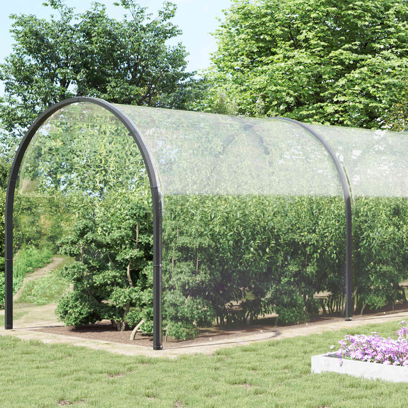 Husă pentru plante Transparent 8 x 8 m PVC