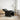 Fotoliu reclinabil Negru Piele artificială