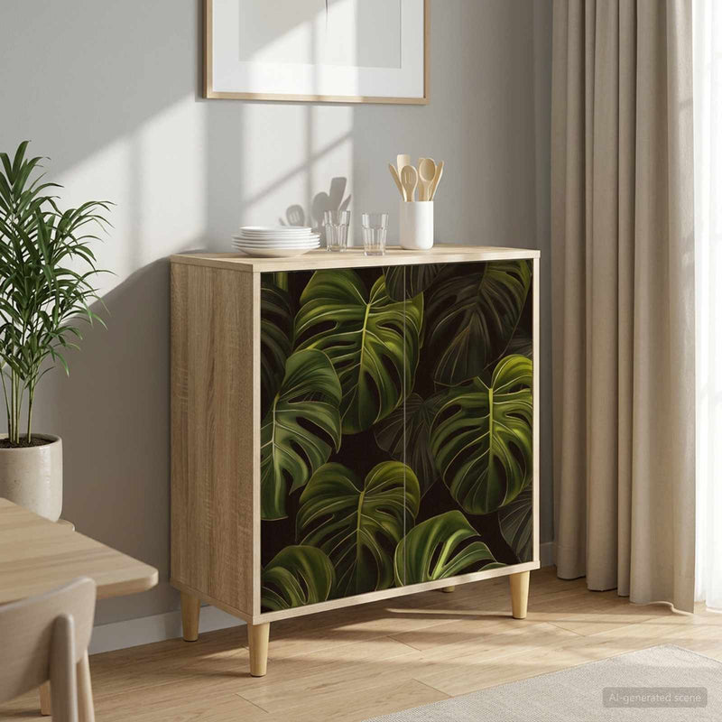 Bufet ELBURG Sonoma 69 x 33 x 75 cm Lemn prelucrat
