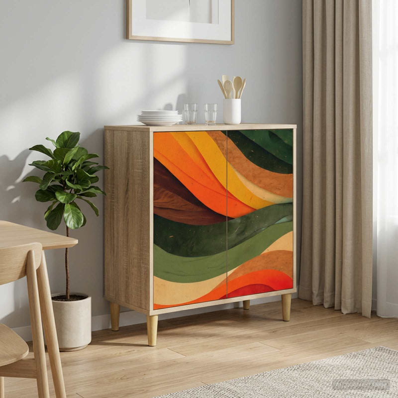 Bufet BONN Sonoma 69 x 33 x 75 cm Lemn prelucrat