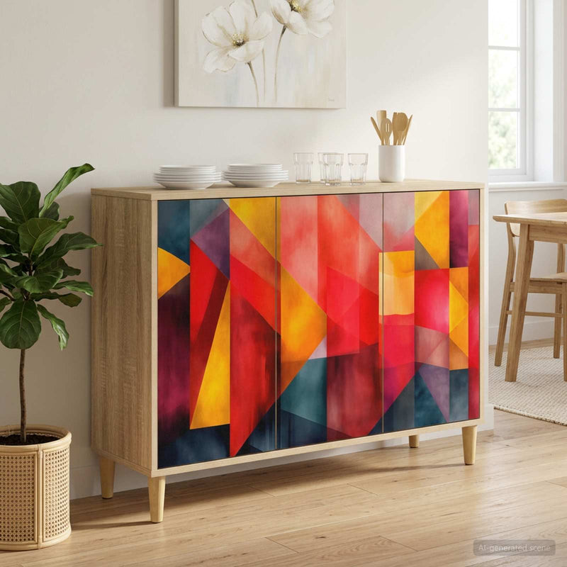 Bufet HEESCH Sonoma 102 x 33 x 75 cm Lemn prelucrat