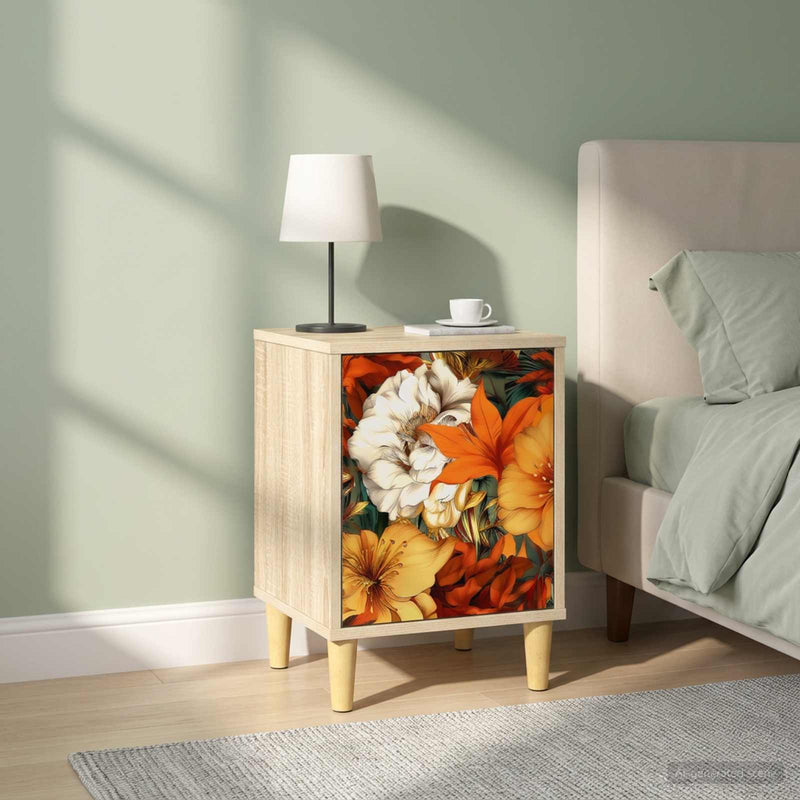 Dulap de noapte GENNEP 2 buc. Stejar Sonoma 36 x 33 x 50 cm
