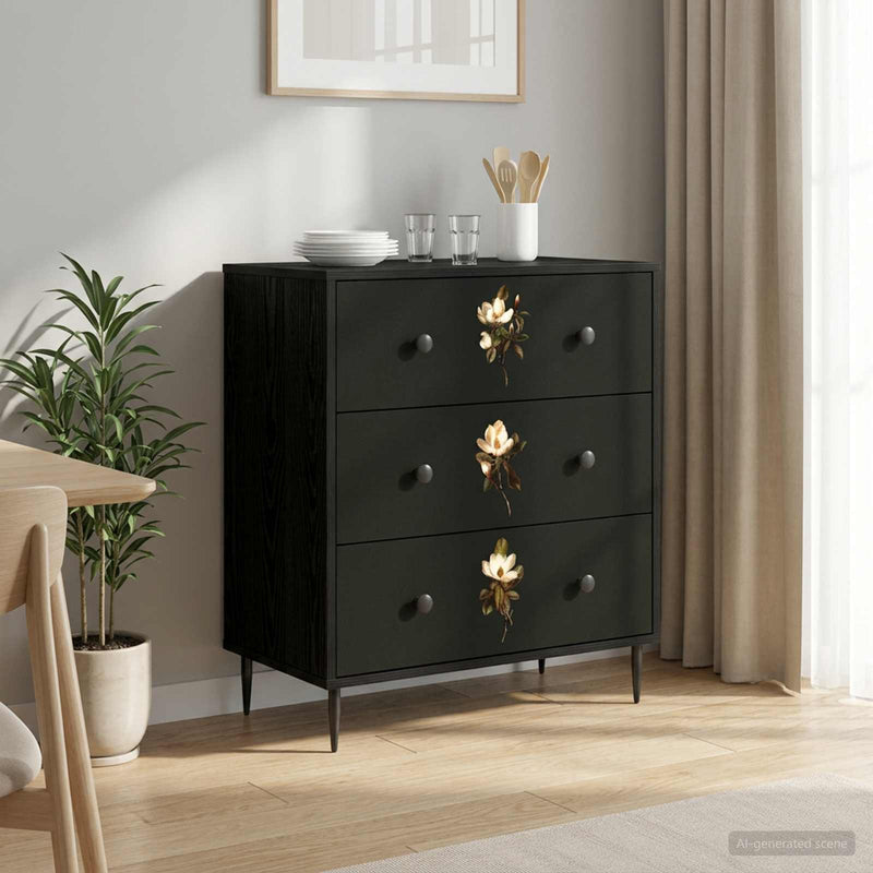 Comodă cu sertare BREMEN model de magnolie 66 x 36,5 x 76 cm