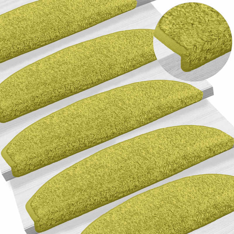 Mochete autocolante pentru scară 15 buc. 80 x 24,5 x 3,5 cm