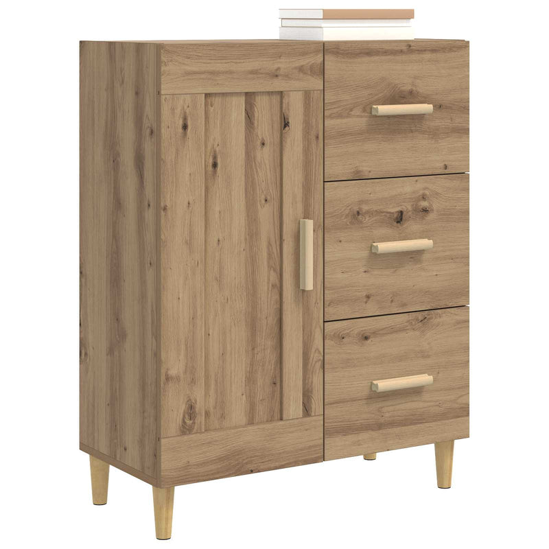 Bufet Stejar Artizanal 69,5 x 34 x 90 cm Lemn prelucrat