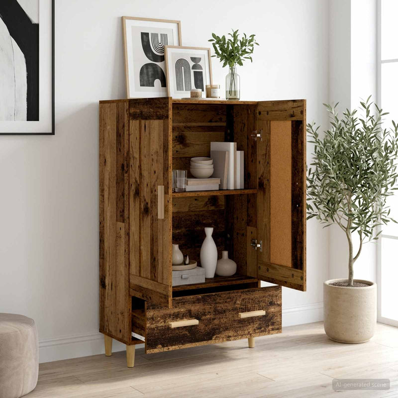 Bufet Lemn vechi 70 x 31 x 115 cm Lemn prelucrat