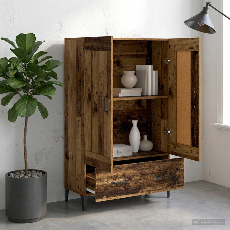 Bufet Lemn vechi 70 x 31 x 115 cm Lemn prelucrat