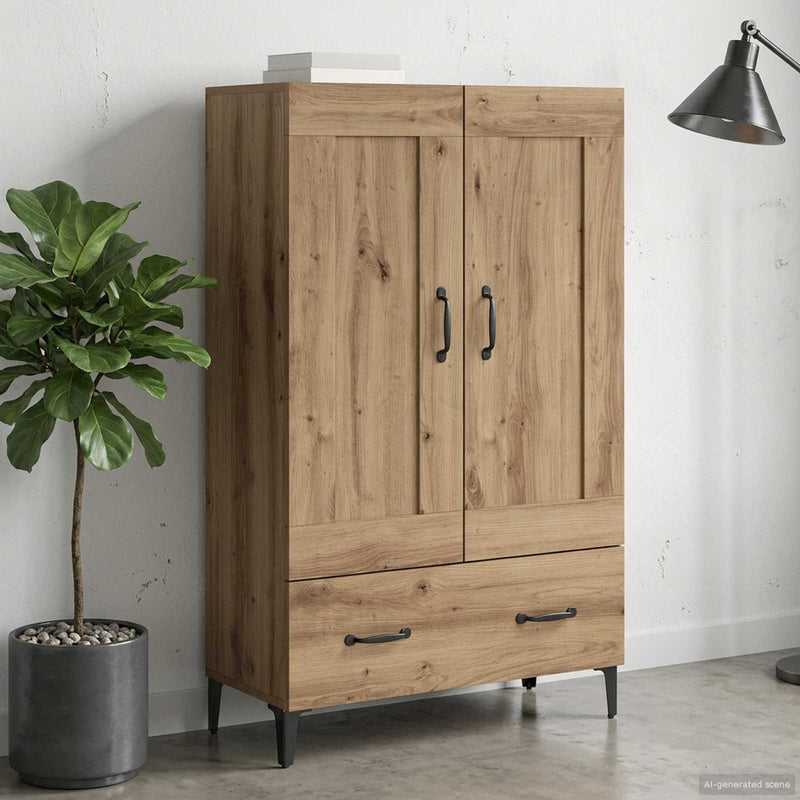 Bufet Stejar Artizanal 70 x 31 x 115 cm Lemn prelucrat