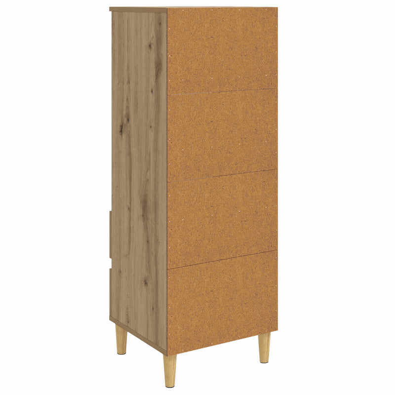 Bufet Stejar Artizanal 40 x 36 x 110 cm Lemn prelucrat