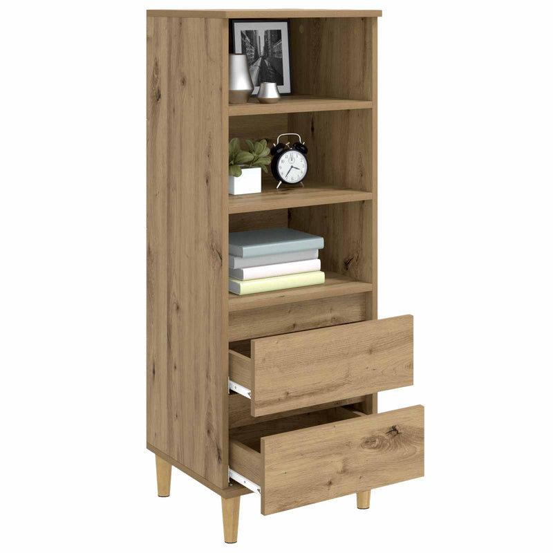 Bufet Stejar Artizanal 40 x 36 x 110 cm Lemn prelucrat