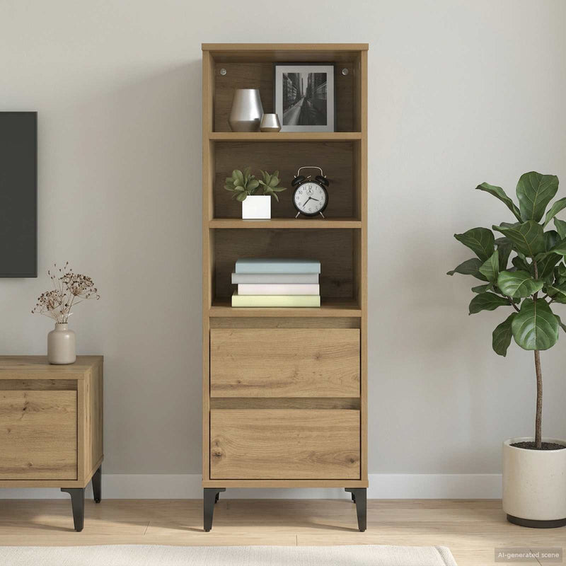 Bufet Stejar Artizanal 40 x 36 x 110 cm Lemn prelucrat