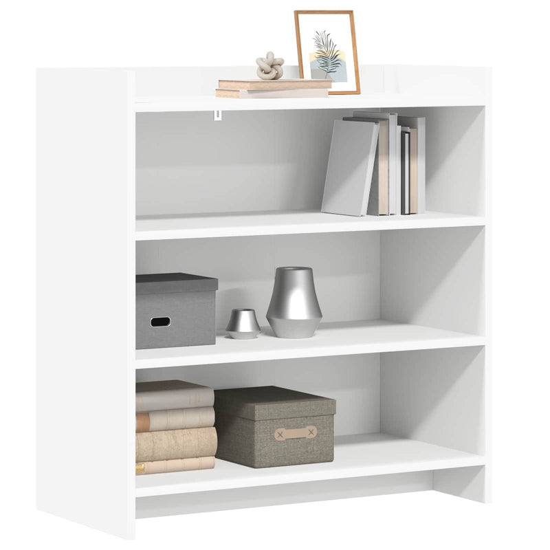 Bufet Alb 75 x 36 x 80 cm Lemn prelucrat