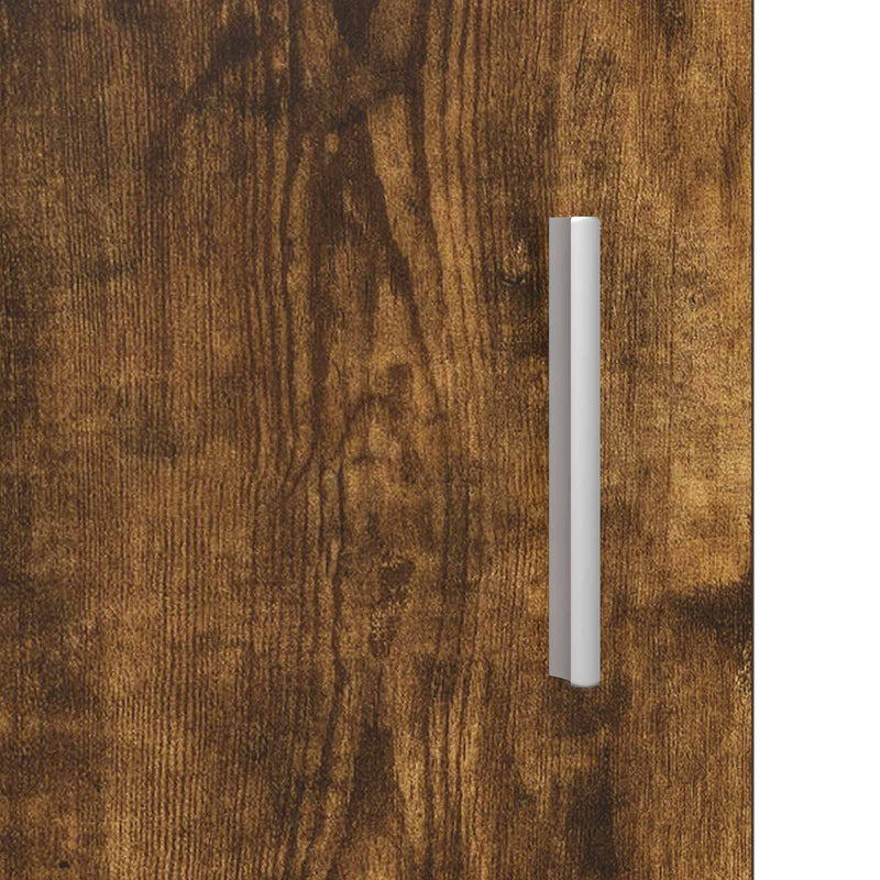 Bufet Stejar fumuriu 98,5 x 33 x 80 cm Lemn prelucrat