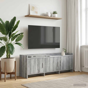 Cabinet TV 130 x 33 x 47 cm Sonoma gri Lemn prelucrat